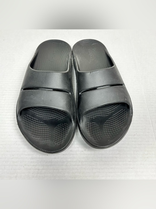OOFOS OOahh SLIDE UNISEX Slip-On Slide Sandals - Cushioned Comfort Size 9.0 main image 9